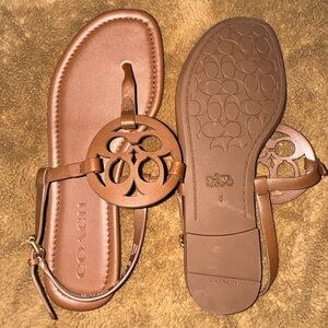 Coach sandals size 6. Brand new!